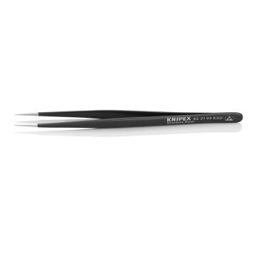 凯尼派克 防静电通用不锈钢镊子140mm 92 21 03 ESD
