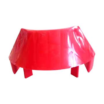 HUATAI 300抱杆式驱鸟占位器PP，红色，防鸟害占位阻挡器 HT-182-07