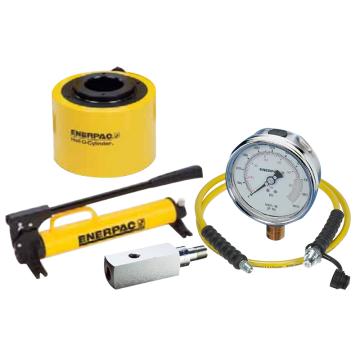 ENERPAC/恩派克 双作用中空柱塞液压缸套件，60ton，166mm RRH606+P84+HC7210*2+GP10S+GA2