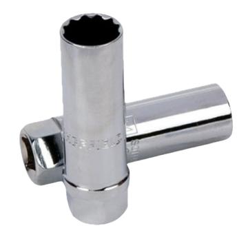 SHEFFIELD/钢盾 10mm系列12角薄壁火花塞套筒14mm S011415
