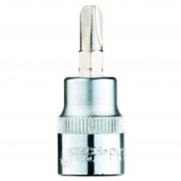 JETECH/捷科 1/4"系列十字型旋具套筒PH1，13401 SK1/4-PH1