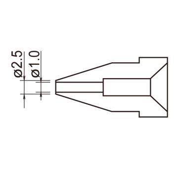 白光 烙铁头T20系列刀形，配套焊台FX-838 T20-BCM2
