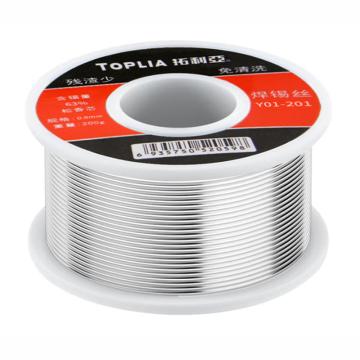TOPLIA 0.8mm卷式焊锡丝卷式焊锡丝 0.8mm*200g，焊锡量：63% Y01-201