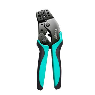 宝工 Pro'sKit 接续裸端子棘轮压接钳7.5" CP-751C