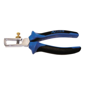 哈恩库博 HAHN+KOLB 剥线钳160mm，镀铬，双组件把手 53572650