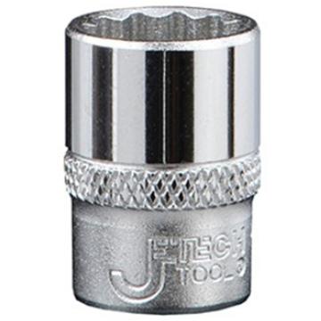 JETECH/捷科 3/8"系列六角公制套筒7mm，13807 SK3/8-7