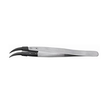SATA/世达 防静电镊子弯头130mm 3163