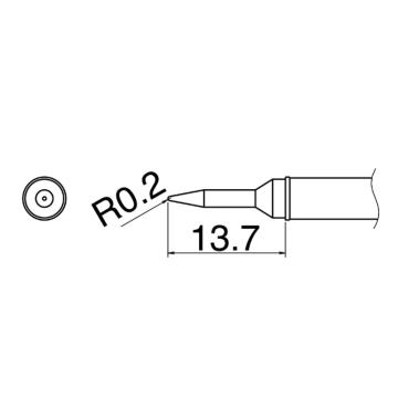 白光 焊咀T31系列配套焊台FX-100 T31-03SBL