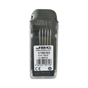 JBC 微型烙铁头圆锥形，0.3mm C105103