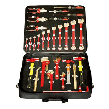 Raxwell 防爆28件套组合套装工具，铝青铜28pcs RTAK0038