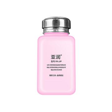 亚润 防喷泵口酒精瓶 YR-JJP-200ML(粉）