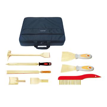 Raxwell 防爆9件套组合套装工具，铝青铜9pcs RTAK0062