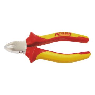 HAHNKOLB HAHN+KOLB VDE绝缘偏口钳，镀铬，双组份手柄160mm 53250920