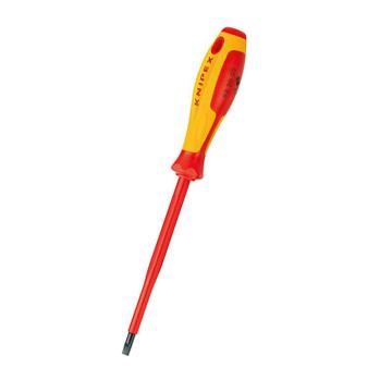 凯尼派克 Knipex 电工绝缘一字螺丝批刀口4.0mm 98 20 40