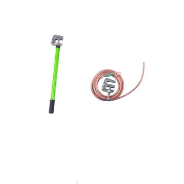 华泰 35KV接地线2节3米（每节1.5米）平口螺旋接地棒*1根 18米 25mm²软铜线*1根 地夹1个） 35KV接地线套装