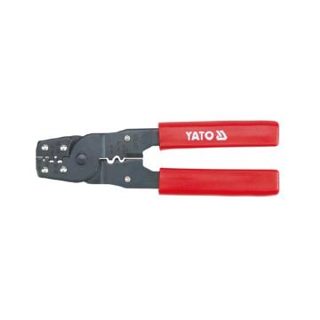 YATO/易尔拓 高档压线钳0.08-6.0mm²，180mm YT-2256
