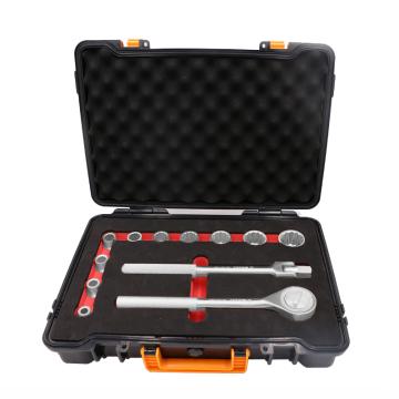 维度 不锈钢1/2”方13件套盒装套筒 ST8511