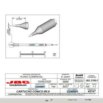 JBC 烙铁头 C245-001
