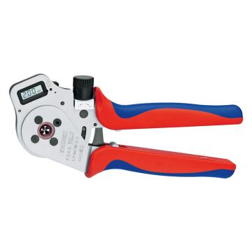 凯尼派克 四心轴压线钳压接0.14-6.0mm²带数显及塑料盒装 97 52 65 DG A