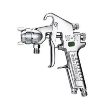 岩田 喷枪，口径1.0mm，吸上式 W-71-1S（含涂料容器）