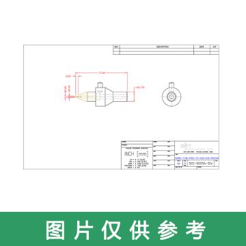 SPTsmallprecisiontools SPT 吸嘴1059D-17.48-HTV21-CT-0.50-0.40 VR=0.40 521-00056-DW