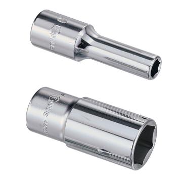 genius/天赋 1/2"(12.5mm)系列手动公制六角长套筒1/2"*21mm*78mmL 427821