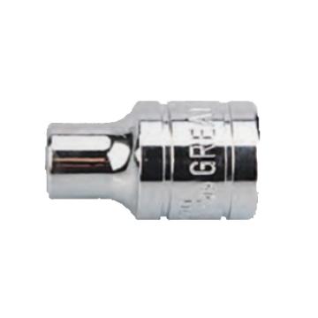 长城精工 12.5mm系列英制六角铬钒钢套筒3/8" 612002