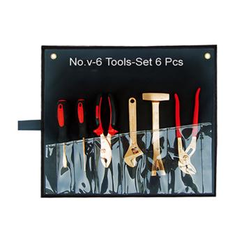 桥防 防爆工具套装，6件套 T8NO.T-6-AL