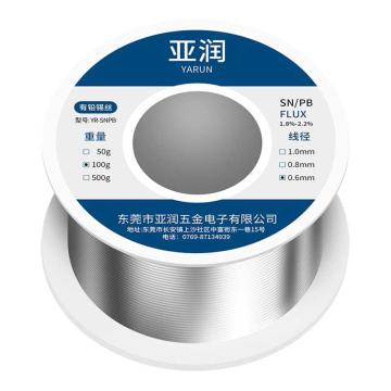 亚润 有铅焊锡丝 YR-SNPB-100-06