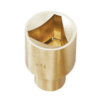 Raxwell 防爆1/2"三角套筒头，铝青铜12mm RTAS0277
