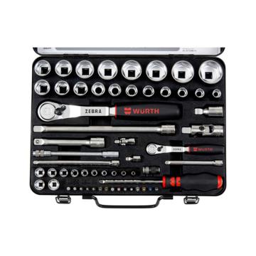 伍尔特 套筒扳手-SET-1/4-1/2IN-59PCS 0965090590