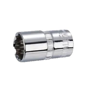 长城精工 12.5mm系列公制铬钒钢十二角套筒17mm 530617