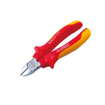 BACO 电工绝缘偏口钳160mm 829-160