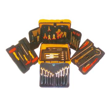 Raxwell 防爆62件套组合套装工具，铝青铜62pcs RTAK0043