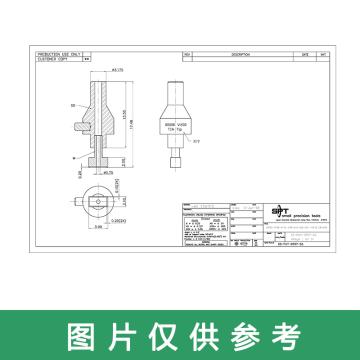 SPTsmallprecisiontools SPT 吸嘴1059D-17.48-W-PL-3.00-2.00-0.19-0.15 H=0.75CD=0.20 DD-PUT-0997-S6