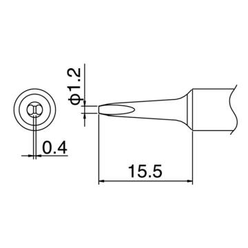 白光 通用烙铁头T18系列 T18-S9