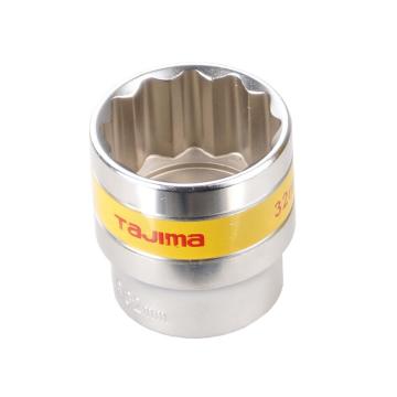 TAJIMA/田岛 1/2"十二角公制套筒30mm TU-A30