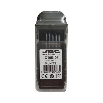JBC 微型烙铁头，5支/盒锥形，0.3mm C105105