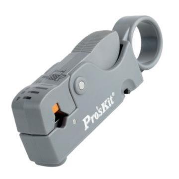 ProsKit Pro'sKit 旋转式双刀调距同轴剥线器剥线范围：RG-58/59/62/6/3C2V/4C/5C 6PK-332