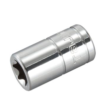 TAJIMA/田岛 1/4"系列六角花型套筒E10 TX-E10