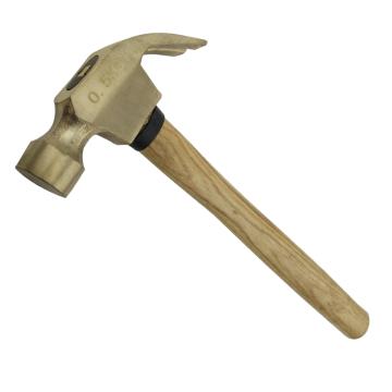 渤防 防爆羊角锤(木柄），铍青铜0.25Kg 1190A-001BE