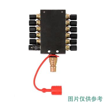 风发科技 递进分配器 一进20个出油口，直径6mm WFD20-20