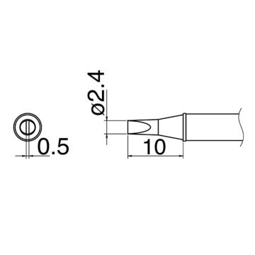 白光 焊咀T31系列，配套焊台FX-100 T31-02D24