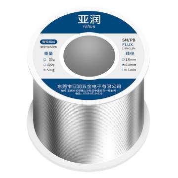 亚润 有铅锡丝 500g/线径0.6mm YR-SNPB-500-06