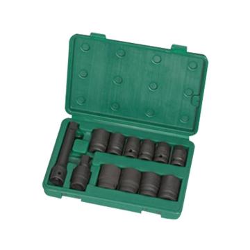 SATA/世达 气动套筒组套，12.5MM系列 12件套 9009