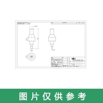 SPTsmallprecisiontools SPT 吸嘴1059D-17.48-W-PL-1.60-0.36-0.05 H=0.23 DD-PUT-0997-S2