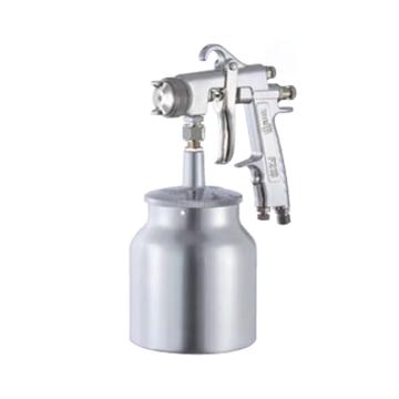 明治 大型喷漆枪，口径2.5mm 吸抽式(带国产壶） F210-S