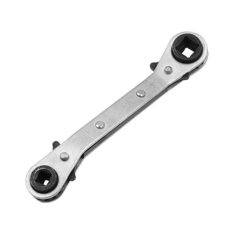 保拉 弯型双头四方棘轮扳手1/4" 3/8" 3/16" 5/16" 8865