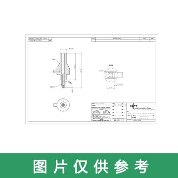 SPTsmallprecisiontools SPT 吸嘴1059D-17.48-HTV21-PL-0.80-0.50-0.10 H=0.40 DD-PUT-1516