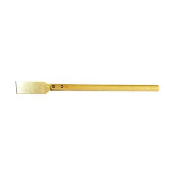 桥防 防爆木柄除锈刀铍青铜，50*902mm 205-1002BE